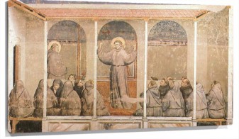 Lienzo Apparition at Arles